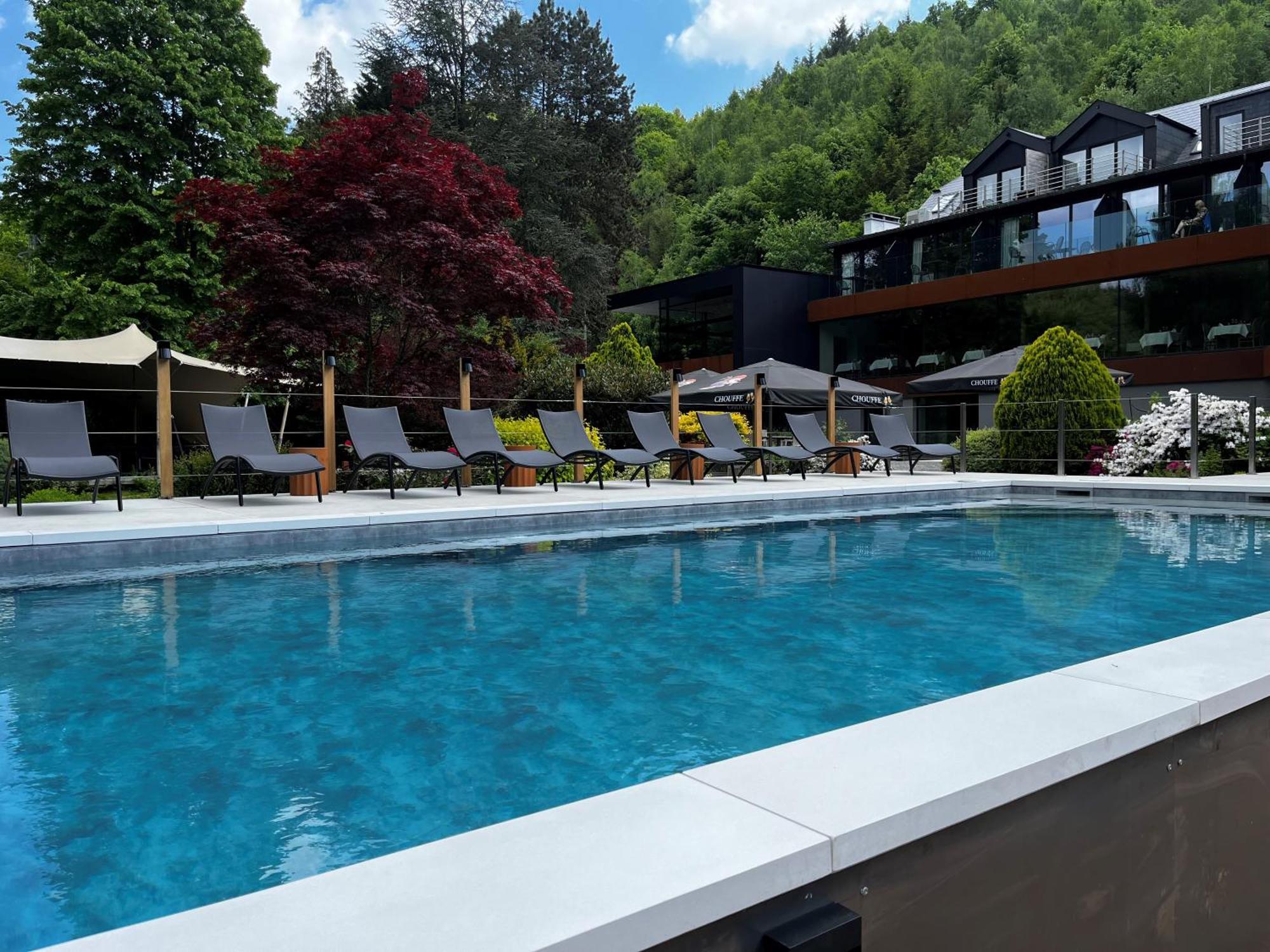 Hostellerie La Claire Fontaine, Logis Hotels & Spa La Roche-en-Ardenne Exterior photo